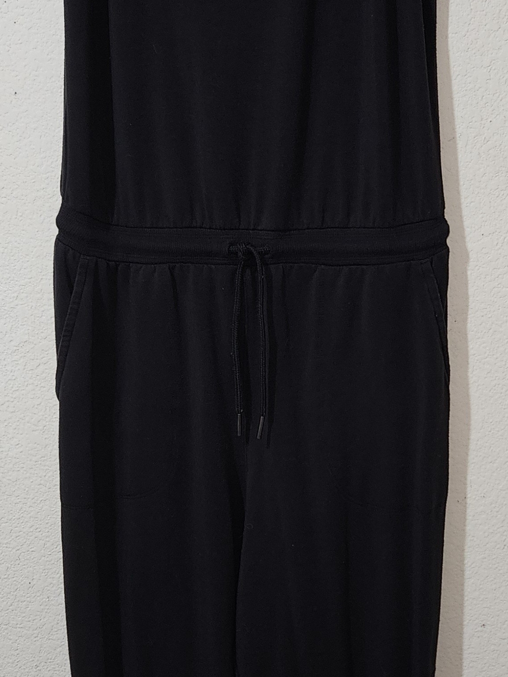 Athleta Black Sleeveless Jumpsuit